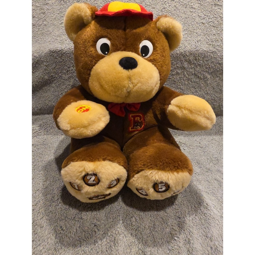 Vintage 2001 General Creations Baby Bear‎ Talking Plush - Tested and Works